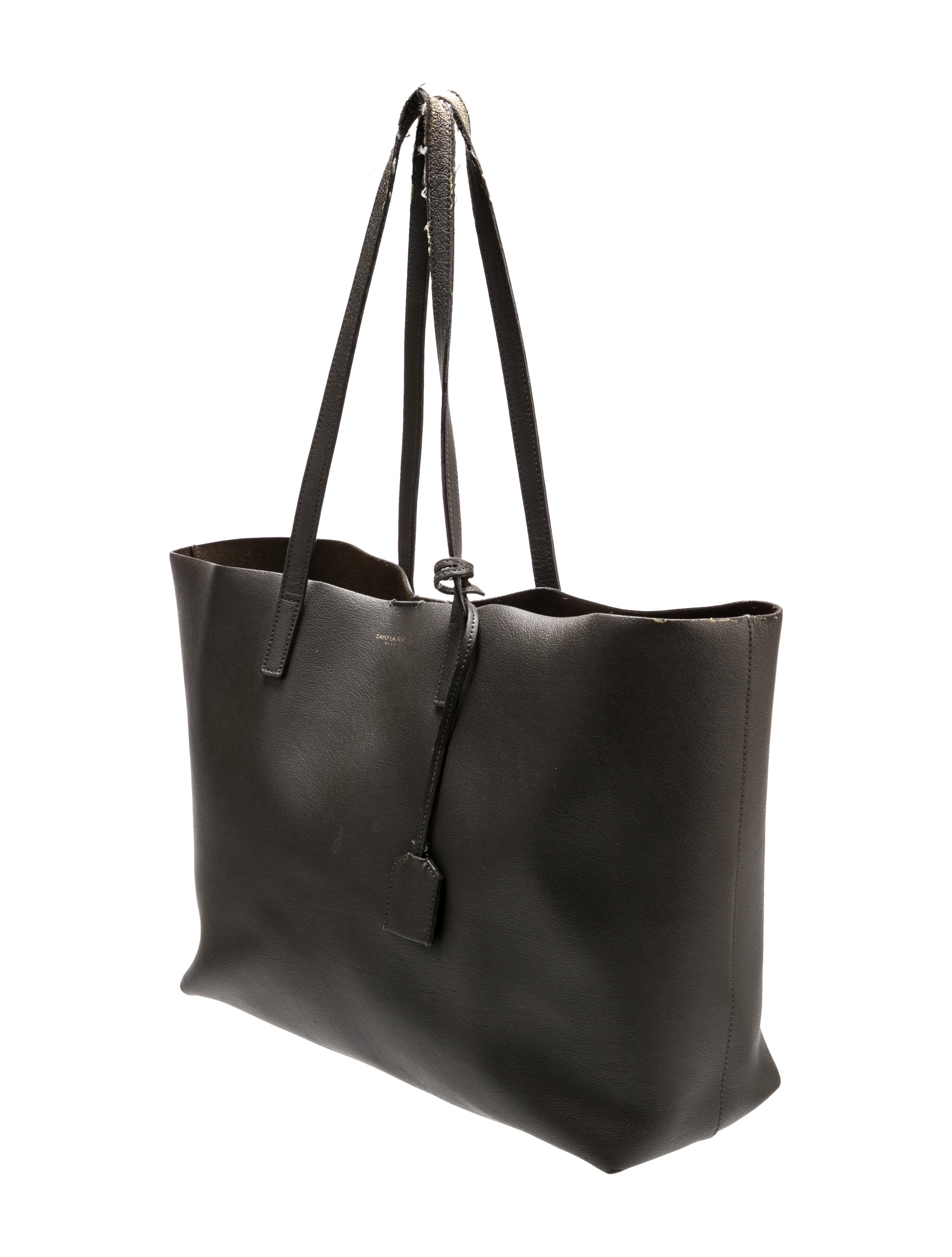 Saint Laurent Leather Tote